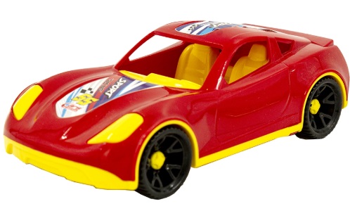 Машинка Turbo V красная 18,5см арт.И-5850