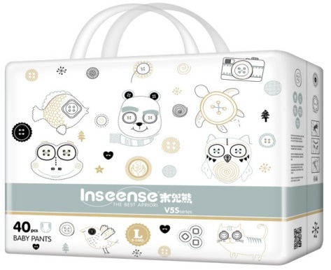Трусики-подгузники для детей INSEENSE L40 (9-14 кг) 40шт