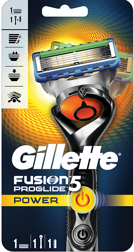 Станок бритвенный GILLETTE Fusion Proglide Power (1кассета) 81716279
