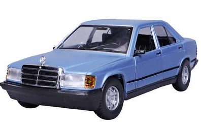 Машинка Bburago Mercedes-Benz 190E 1:24