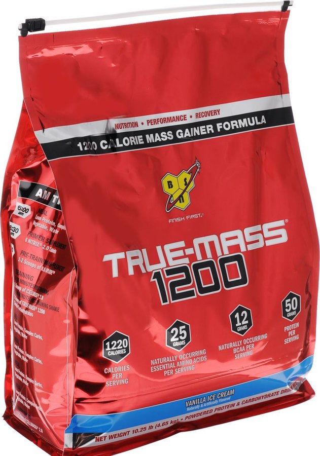 BSN TRUE-MASS 1200  Труе Масс гейнер пакет 4,71кг ванильное мороженное