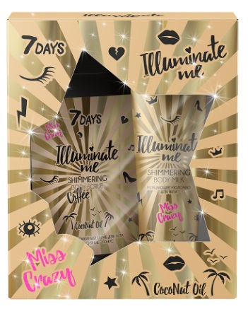 7 Days Подарочный набор Illuminate Me Miss crazy №1