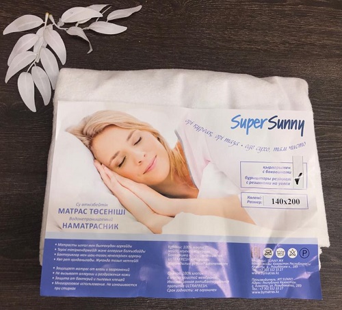 SUPER SUNNY Наматрасник водонепроницаемый 140*200