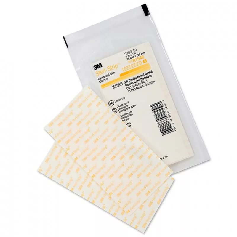 Стери-Стрип Пластырь 25mmx125mm (4шт) 3M STERI-STRIP R1548
