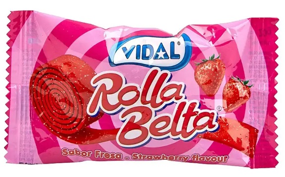Мармелад Роллы клубника VIDAL 20гр