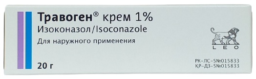 Травоген крем 1% 20 гр ( изоконазол )