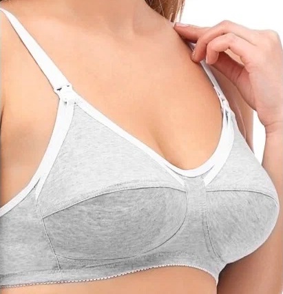 Бюстгальтер для Кормящих HUNNY MAMMY К100314 раз 85-C Серый меланж