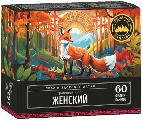 Сделано на Алтае Женский фито-чай №60пак