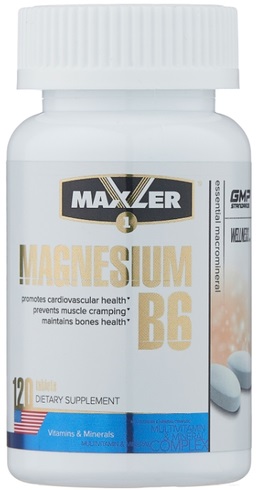 Maxler Магний В6 0,95 №120таб.  &