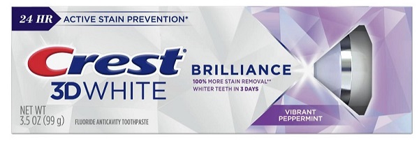 Зубная паста CREST 3D White Brilliance Vibrant Peppermint 99 г