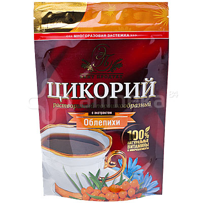 Элит продукт Цикорий раств. порош.с экстрактом облепихи 100 г.