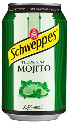 Напиток газированный SCHWEPPES Mojito 330мл ж/б