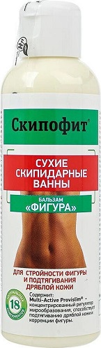 Скипофит Сухие скипид.ванны бальзам Фигура 150мл  &