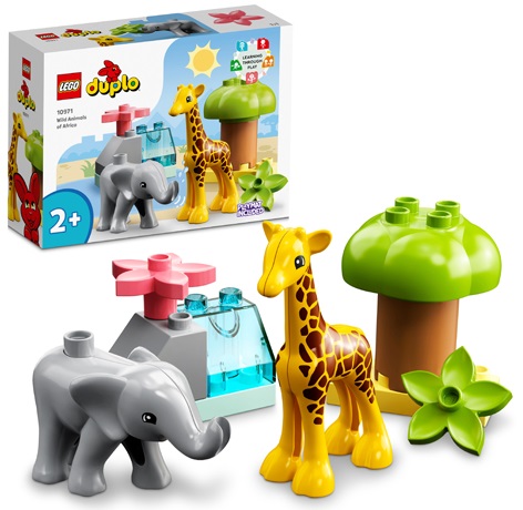 LEGO Конструктор Duplo Дикие животные Африки арт.10971