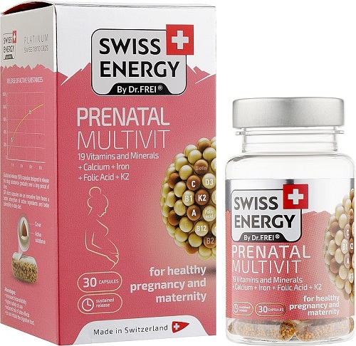 Swiss Energy Пренатал Мультивит №30капс  &