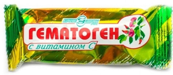 Гематоген Народное Здоровье с Витамином С 40 г