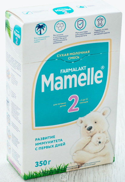 Mamelle Farmalakt 2 Смесь сухая молочная адаптированная 6-12мес 350г