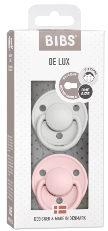 Набор пустышек BIBS De Lux Haze Blossom 2 шт.0+ арт.150229
