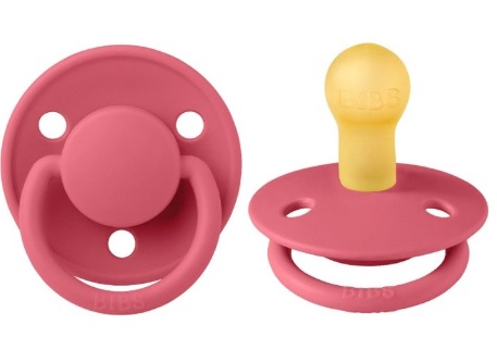 Пустышка латексная 0м+ Bibs De Lux Coral арт.1110262