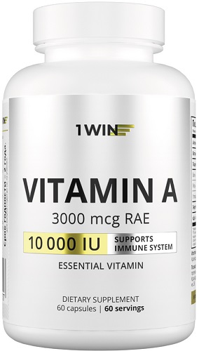 1WIN Витамин А 10 000МЕ №60 капс  &
