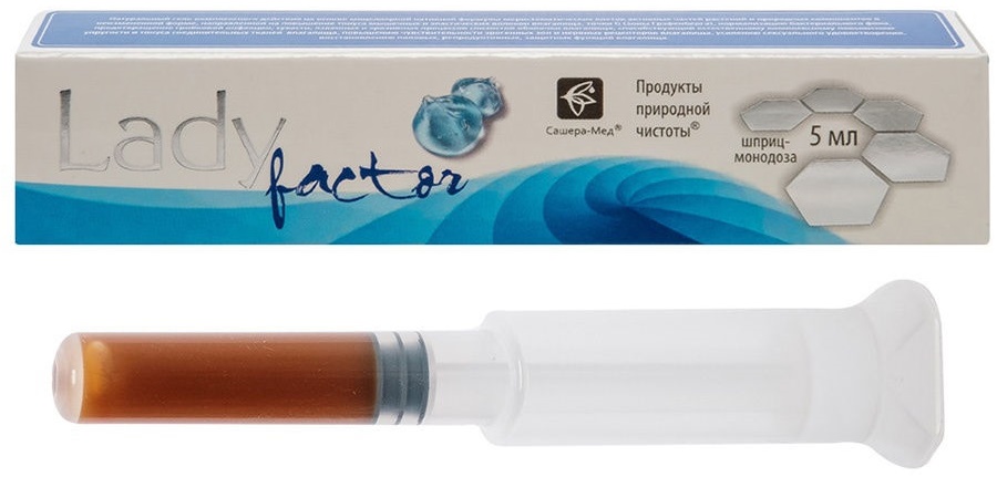 Гель для сокращения влагалища LADY FACTOR 5 мл шприц-монодоза