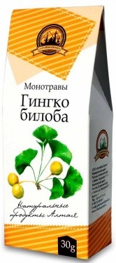 Гинкго Билоба 30г АлтайБиопроект