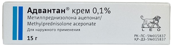 Адвантан крем 0,1% 15 г (метилпреднизолон) #@