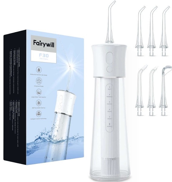Электрический ирригатор полости рта Fairywill F30 белый