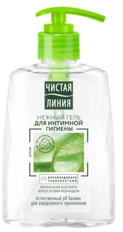 Чистая Линия гель для интимной гигиены 250мл