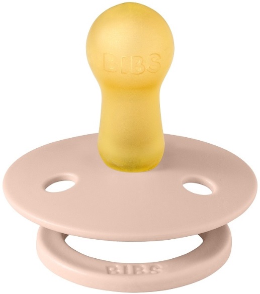 Пустышка латексная ночная 6м+ Bibs De Lux Blush Glow арт.1210256