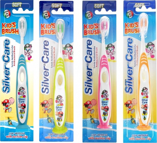 Зубная щетка SILVER CARE Kids Brush цв.в асс.