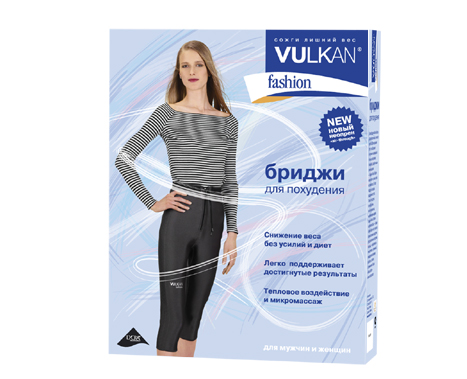 VULKAN fashion Бриджи для похудения раз.S(63.5-74см)
