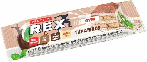 Protein Rex Протеиновый Батончик 60г Тирамису