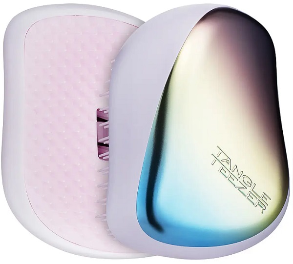 TANGLE TEEZER расческа Compact Styler Smashed Holo Blue