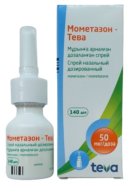 Мометазон Тева спрей назальный 50 мкг/доза 140 доз