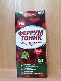 Феррум Тоник сироп 250мл