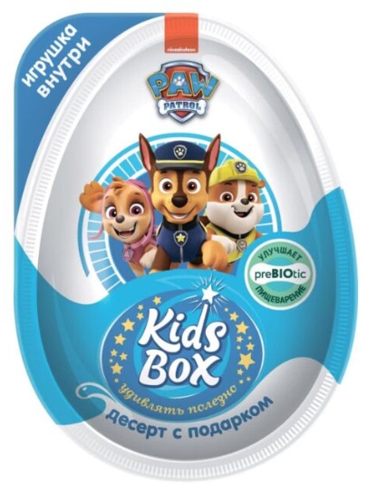 Десерт с подарком KIDS BOX Paw Patrol 20г