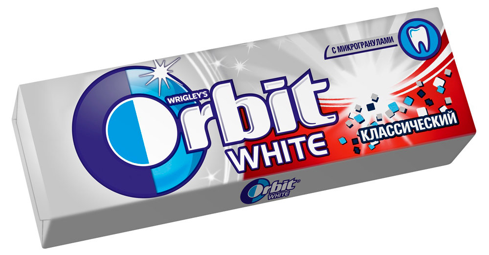 Orbit Белоснеж. Классический №10 Жев.резинка без сахара