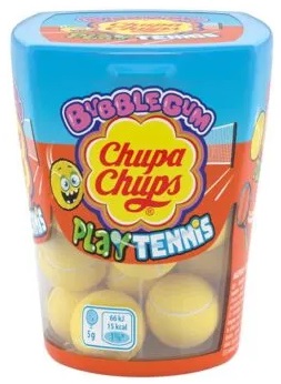 Жевательная резинка Chupa Chups Play Tennis 90гр