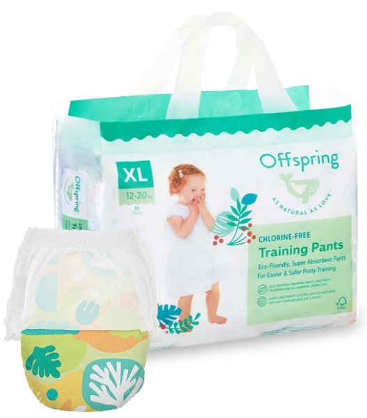 Offspring трусики подгузники для детей Лес XL (12-20кг) 30 шт