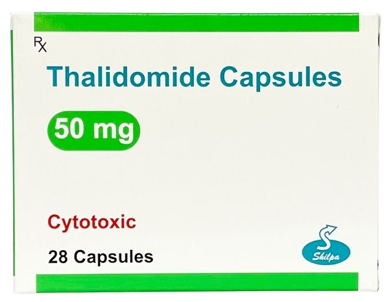 Талидомид капс. 50 мг №28 ( талидомид ) / Thalidomide capsules  (Упаковка)