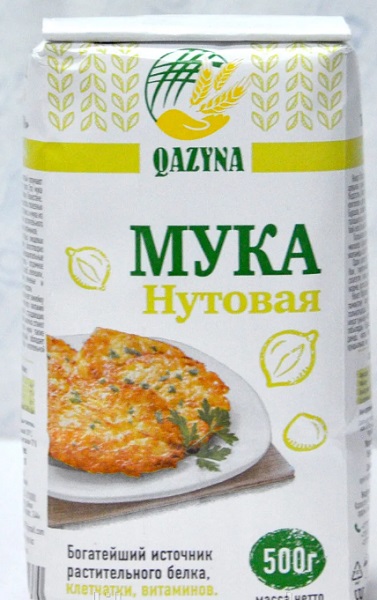 QAZYNA  Мука нутовая 500 г