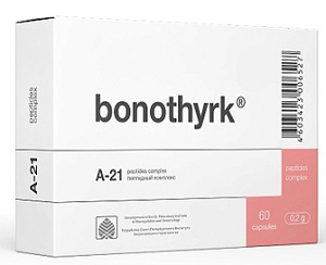 Бонотирк капсулы 0,2 г №60 / Bonothyrk (пептид паращитовидных желез) А-21 @ (Упаковка)