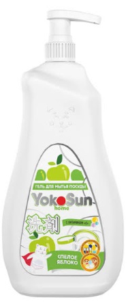 Гель для мытья посуды Спелое яблоко с витамином Е 500мл YOKOSUN
