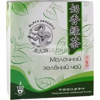 Blacrk DragonЧай молочный зеленый 100г