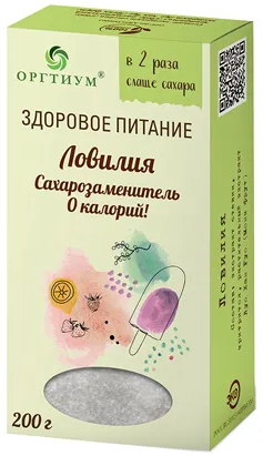 Оргтиум Ловилия 200г заменитель сахара