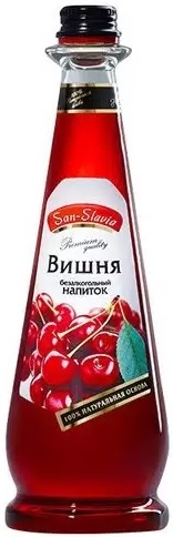 San-Slavia Напиток безалкогольный газир. Вишня 0,5л стекло