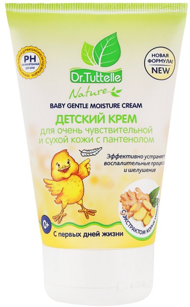 Dr TUTTELLE детский крем для чувствительной и сухой кожи 125 мл