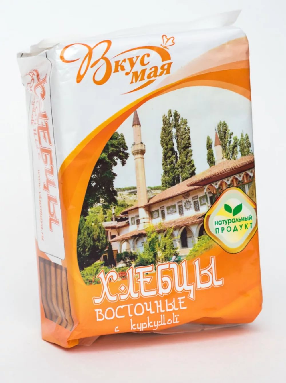 ВКУС МАЯ. Хлебцы  хрустящие "Восточные" с куркумой 100,0