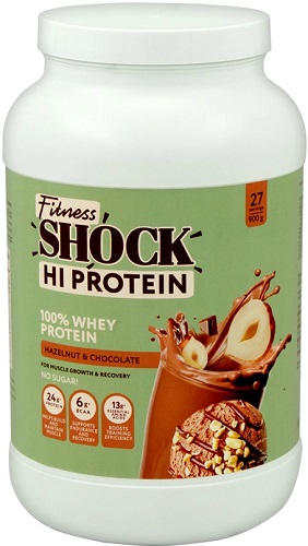 FitnessSHOCK Белковый Коктейль 900г Фундук и Шоколад  &